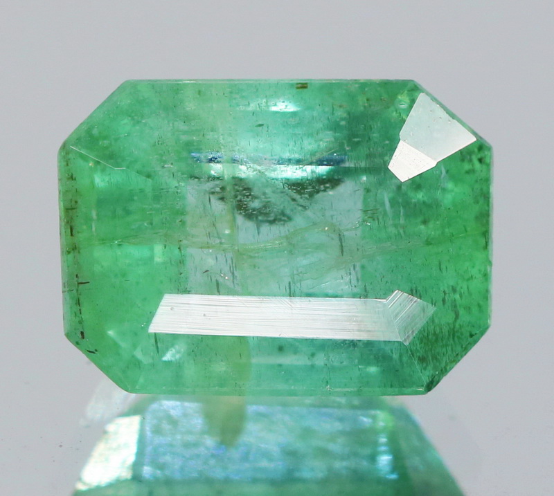 Tremendous color! 1.50ct vivid green Colombian Emerald