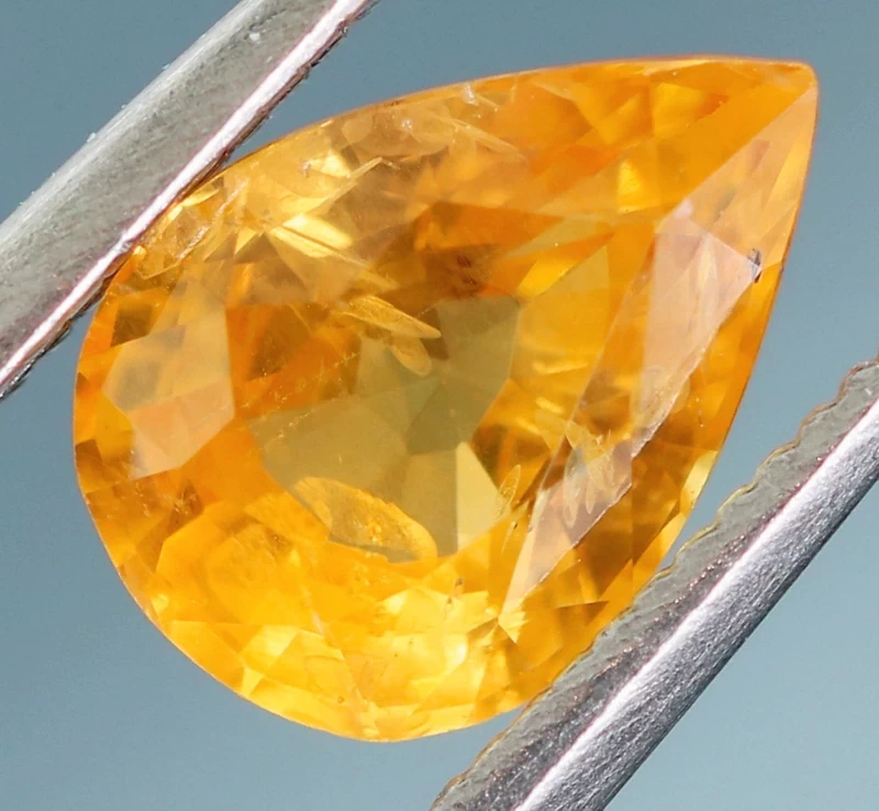 Heated only! 1.10ct Tangerine Sapphire!