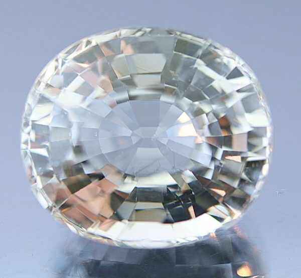 Magnificent 22.13ct diamond white Topaz