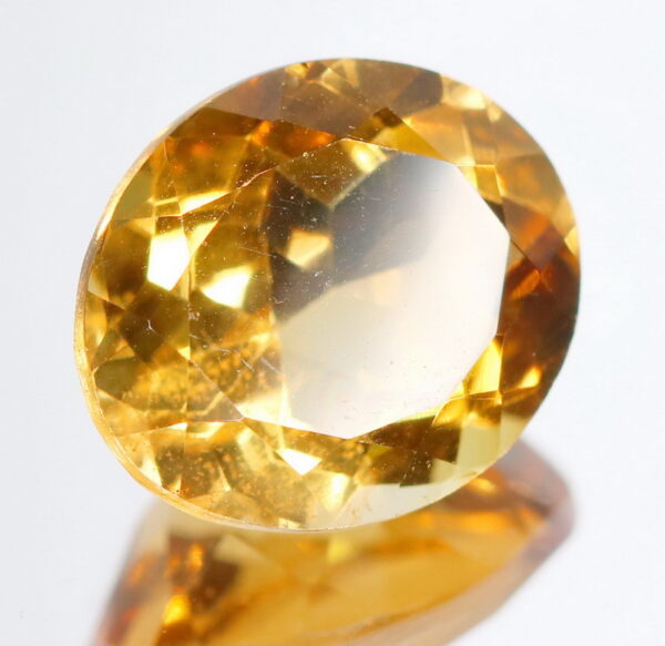 It's rich! It's sparkly! 5.76ct golden orange Citrine!