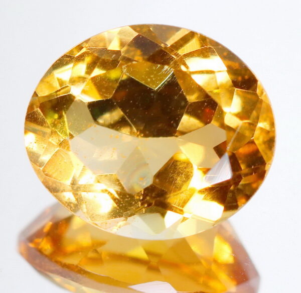 It's rich! It's sparkly! 5.76ct golden orange Citrine!