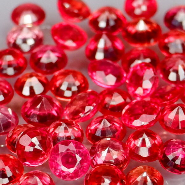 This is 3.86cts of JEDI RED Songean Sapphires!