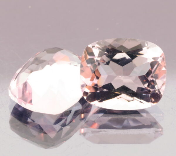 Glittering 10.61ct Rose de Franc Amethyst set