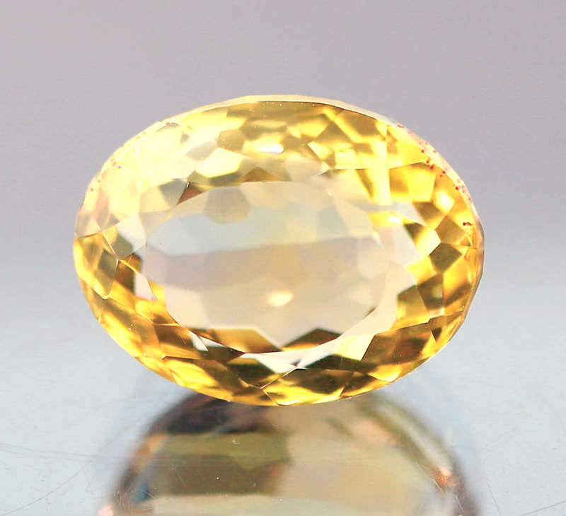 Glittering golden orange 8.20ct untreated Citrine!