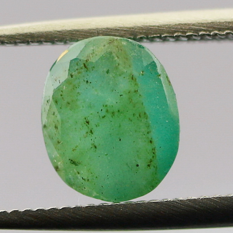 Eye catching! 1.03ct natural Zambian Emerald