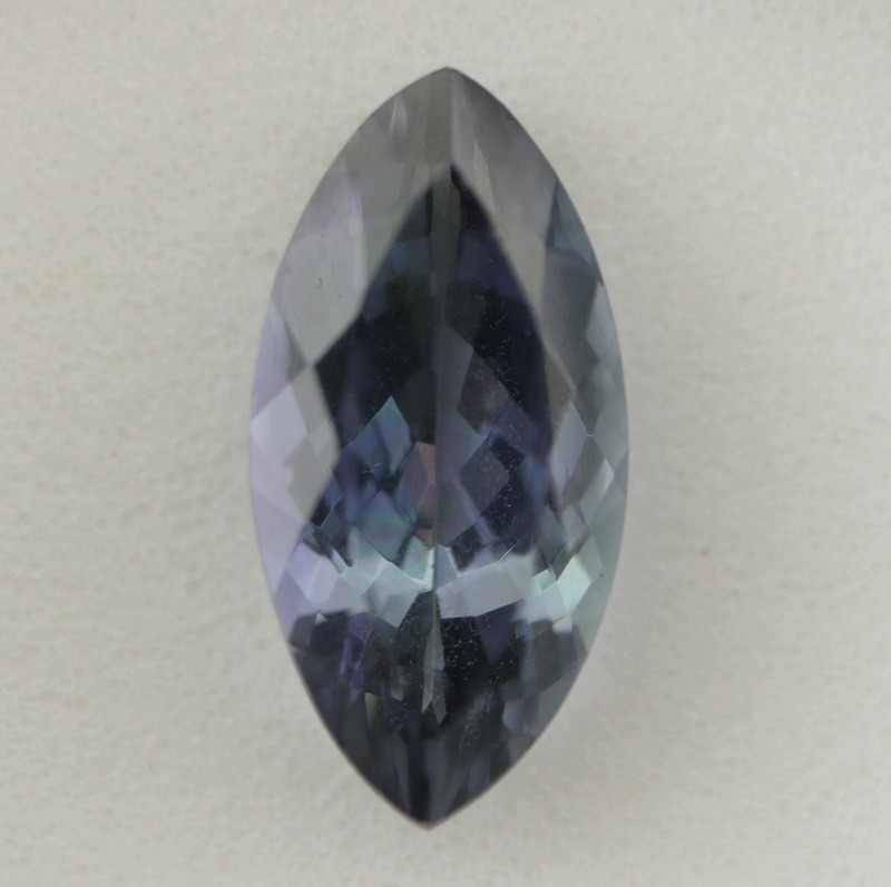 Large 2.15ct 12mm marquise cut Tanzanite