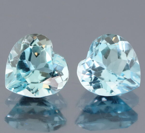 Beautifully matched 4.39ct Topaz pair