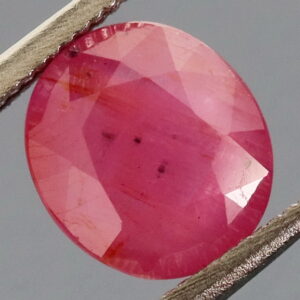 Reddish pink UNHEATED 1.61ct Winza Ruby