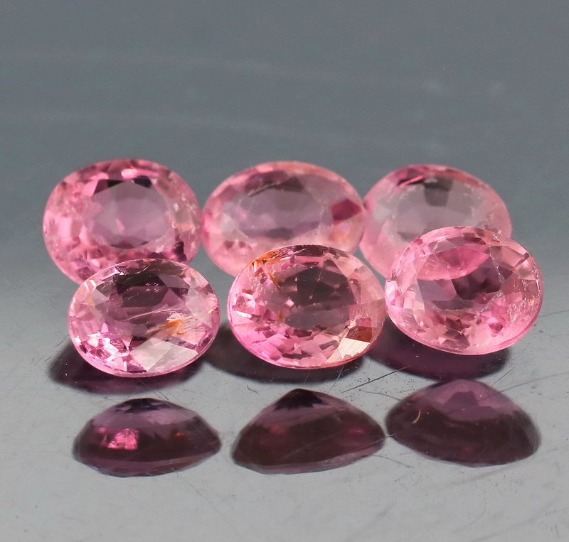 Rare 2.51ct untreated pink Spinel set