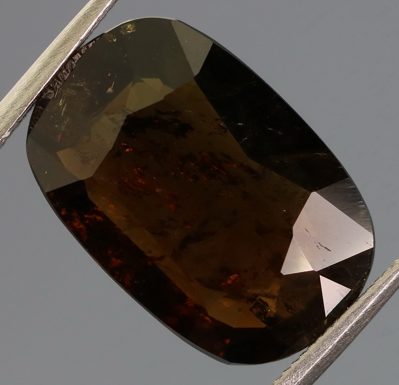 Sultry 6.04ct untreated deep olive smokey Tourmaline