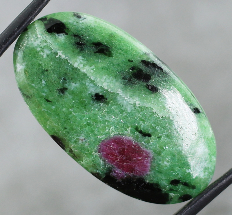 Spectacular 29.86ct Ruby in Zoisite cabochon